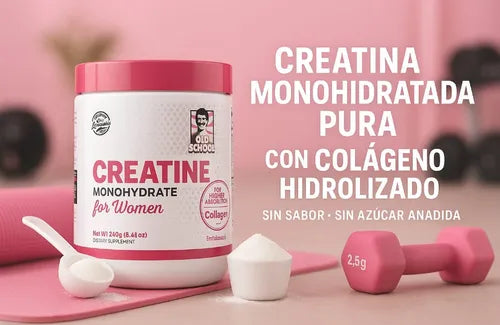 Creatina Monohidratada Mujer