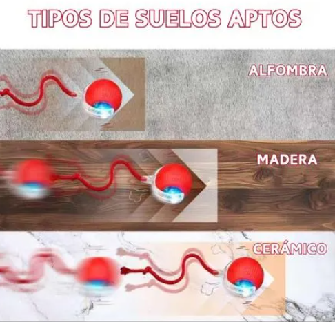 Pelota Interactiva para gatos