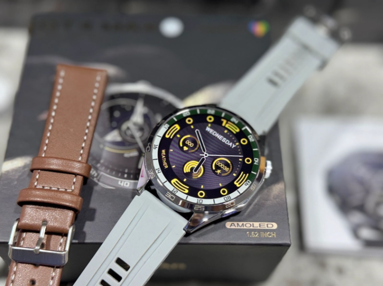 SMARTWATCH GT4 MAX + DOS CORREAS