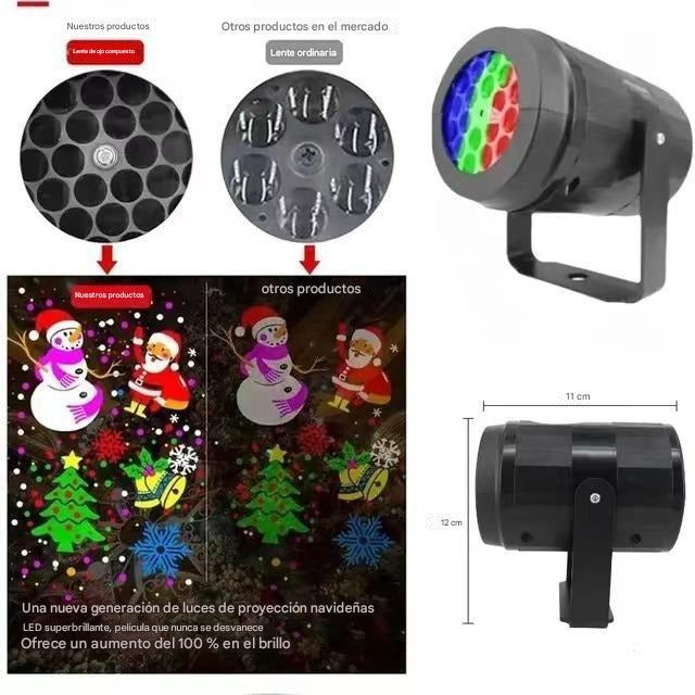 Proyector Luces Navidad