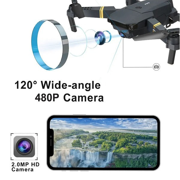 Drone 998 Pro4k 1080p con Camara
