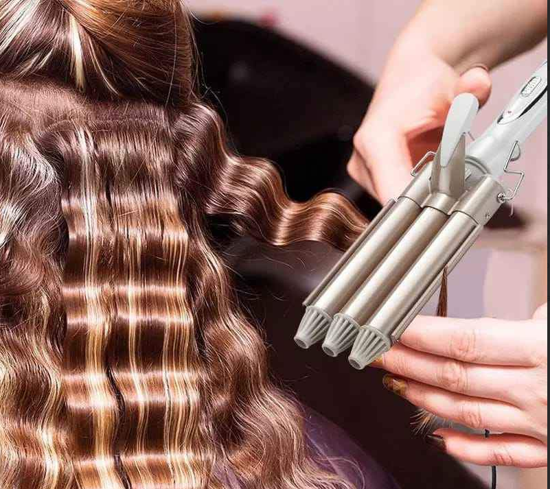 Rizador Triple Premium de Ondas Profesionales